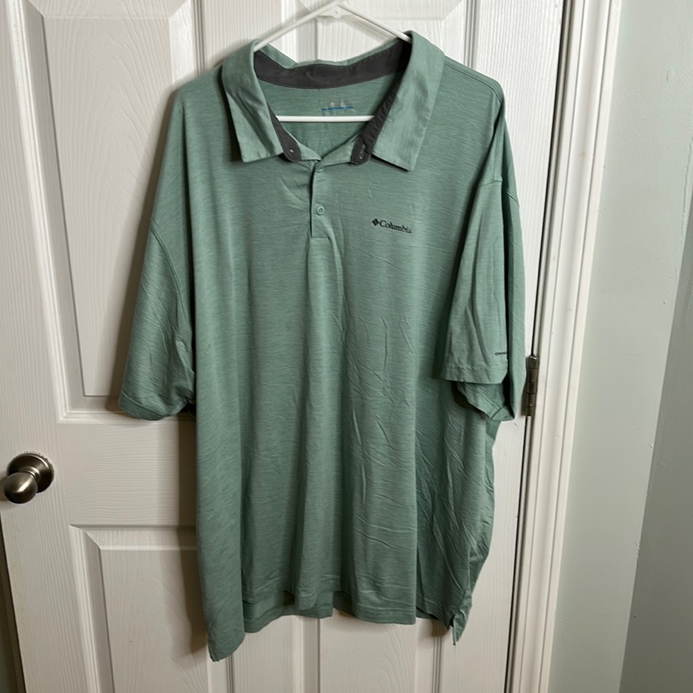 Men’s Columbia Tech Trail Polo Shirt 4XL GUC